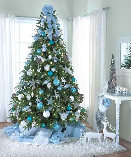 Albero Di Natale Argento E Bianco.Decorazioni E Colori Albero Di Natale 2014