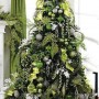Colori Albero di Natale 2014 verde argento e bianco