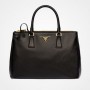 Shopping Prada nera inverno 2015 prezzo 1490 euro