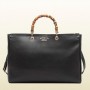 Shopping bamboo Gucci nera inverno 2014 2015 prezzo 1800 euro