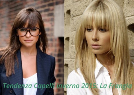 Tendenze Capelli inverno 2015 La Frangia