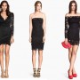 Abiti economici sexy in pizzo nero per Capodanno 2015