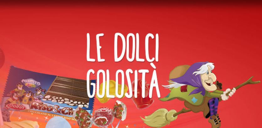 Calze della Befana Kinder Ferrero e Dolfin