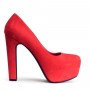 Decollete rosse con plateau HM Natale e Capodanno 2014 2015 prezzo 19 99 euro