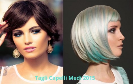 Tagli Capelli Medi Donna 2015 Foto