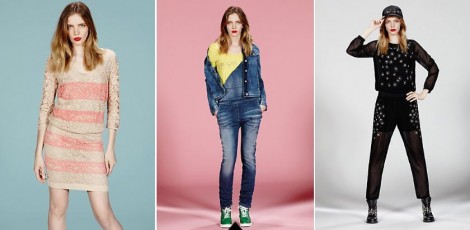 Gonna in pizzo jeans salopette e tuta Patrizia Pepe primavera estate 2015