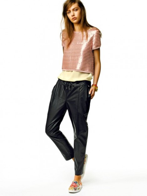 Outfit con pantaloni Liu Jo pre collezione primavera estate 2015