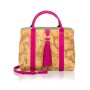 Borsa Alviero Martini 1a classe con nappina colorata primavera estate 2015 prezzo 285 euro