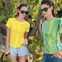 Camicetta e Maglia maniche corte Nara Camicie catalogo primavera estate 2015