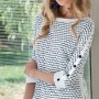 Maglia maniche a tre quarti catalogo Nara Camicie primavera estate 2015