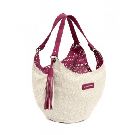 Nuova Borsa Le Pandorine estate 2015 Triangle Pon Pon Avventura prezzo 98 euro 470x470 - Catalogo Borse Le Pandorine primavera estate 2015: Prezzi e Novità Nuova Borsa Le Pandorine estate 2015 Triangle Pon-Pon Avventura prezzo 98 euro