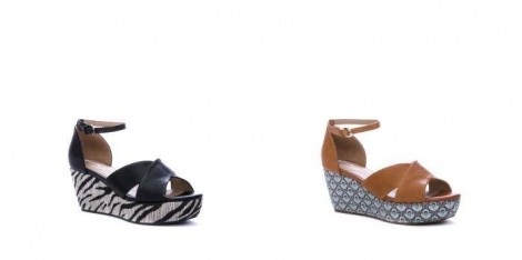 Sandali comodi con zeppa Geox estate 2015