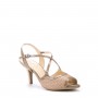 Sandalo tacco medio Geox estate 2015 prezzo 109 euro mod Donyale