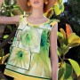 Top estivo fantasia floreale Nara Camicie
