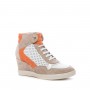 Wedge sneakers con zeppa interna Geox primavera estate 2015 prezzo 129 euro mod Eleni