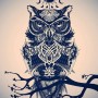 Tatuaggio Gufo Significato e Foto