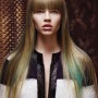 Taglio capelli lunghi lisci con frangia inverno 2016