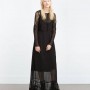 Abito lungo Zara Capodanno 2016 prezzo 49 95 euro