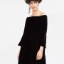 Abito maniche a tre quarti Zara inverno 2016 prezzo 39 95 euro