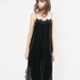 Abito sottoveste da sera in velluto Zara Capodanno 2016 prezzo 59 95 euro