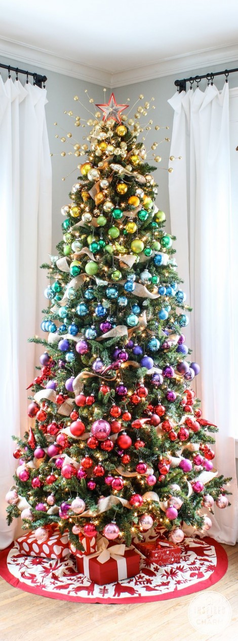 Albero di Natale 2015 colorato