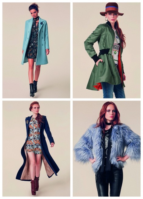 Cappotti e pellicciotti Denny Rose inverno 2016