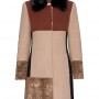 Cappotto in lana patchwork Pennyblack inverno 2015 2016 prezzo 289 euro