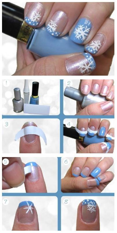 Decorazione unghie Nail Art Natalizie Tutorial - Nail Art Natalizie 2015: Tutorial semplici fai da te Decorazione unghie Nail Art Natalizie Tutorial