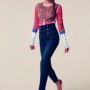 Jeans a vita alta Denny Rose inverno 2015 2016
