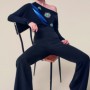 Pantaloni palazzo a vita alta Denny Rose inverno 2015 2016
