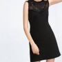 Vestito smanicato Zara Capodanno 2016 economico prezzo 29 95 euro