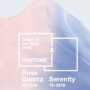 Colori Anno 2016 Rosa quarzo e Azzurro Serenity