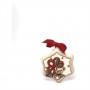Formella Thun Natale 2015 Stella con Teddy prezzo 22 euro