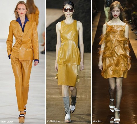 Abiti in pelle Moda primavera estate 2016