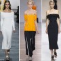 Abiti scollatura con le spalle scoperte Tendenza Moda Estate 2016