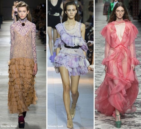 Balze e Rouches Moda estate 2016