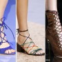 Sandali stringati Moda scarpe estate 2016