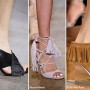 Scarpe e sandali con frange moda estate 2016
