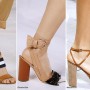 Tacchi grossi e alti moda scarpe estate 2016