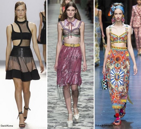 Top Crop Moda estate 2016