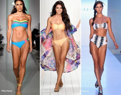 Bikini con reggiseno a fascia Moda Costumi da bagno estate 2016