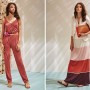 Tuta intera body e gonna lunga Patrizia Pepe primavera estate 2016