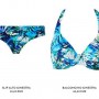 Bikini con reggiseno push up e a balconcino Calzedonia 2016 mod Ginestra