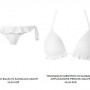 Bikini in sangallo con volant Calzedonia estate 2016 mod Agave
