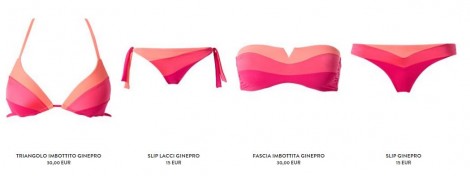 Calzedonia Costumi da bagno estate 2016 mod Ginepro