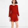 Jumpsuit tuta corta elegante con bordi di pizzo estate 2016 prezzo 59 95 euro