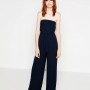 Tuta elegante bustier con pantaloni palazzo Zara estate 2016 prezzo 49 95 euro