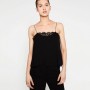 Tuta elegante con top brentelle fine e bordo di pizzo Zara estate 2016 prezzo 49 95 euro