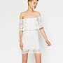 Abito in pizzo bianca ZARA estate 2016 prezzo 59 95 euro