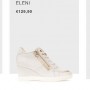 Sneakers con zeppa Geox collezione primavera estate 2016 90x90 - Scarpe e Sandali Geox primavera estate 2016: Catalogo prezzi Sneakers con zeppa Geox collezione primavera estate 2016